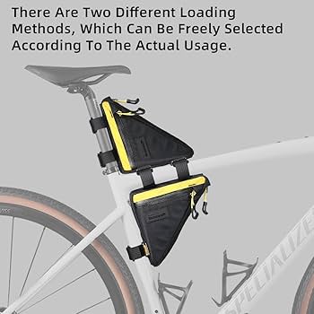 Amazon.com: Rhinowalk Bicycle Frame Bag Bike Top Tube